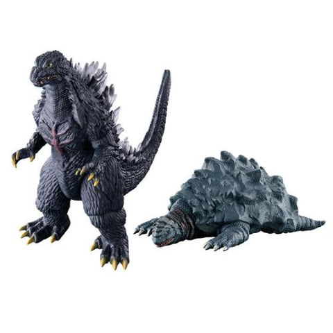 Godzilla 2003 and Kamoebas (Bandai Movie Monster Series)