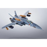 Macross Zero Hi-Metal R VF-0A Phoenix (Shin Kudo Use) + QF-2200D-B Ghost (Bandai Spirits)