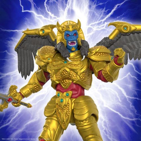 Goldar, "Mighty Morphin Power Rangers" (Super7) - Ultimates