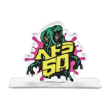 Hedorah (ヘドラ) Acrylic 50th Anniversary Logo Display - Japanese Set of 2