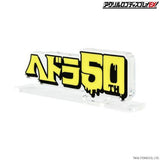 Hedorah (ヘドラ) Acrylic 50th Anniversary Logo Display - Japanese Set of 2