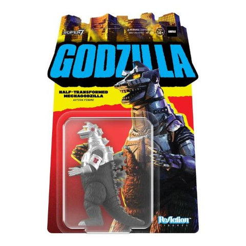 MechaGodzilla, "Half-Transformed" (ReAction Series, Super 7)