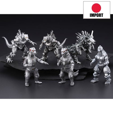 Mechagodzilla (Art Spirits) - 6-Figure Set - Japanese Import