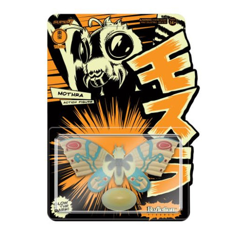 Mothra (ReAction Series, Super 7) - Glow-in-the-Dark