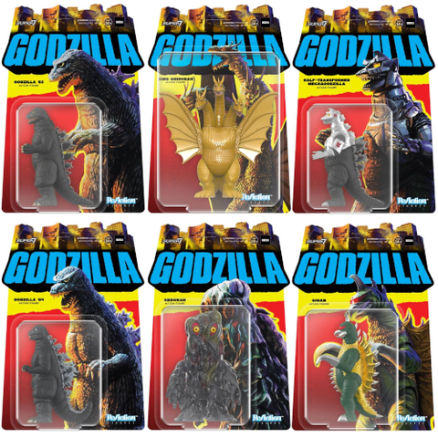 Toho Reaction Wave 2 (ReAction Series, Super 7) - 6-Figure Set