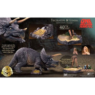 One Million Years B.C. Triceratops & Loana Set (32cm, 12-inch series, Star Ace Toys)