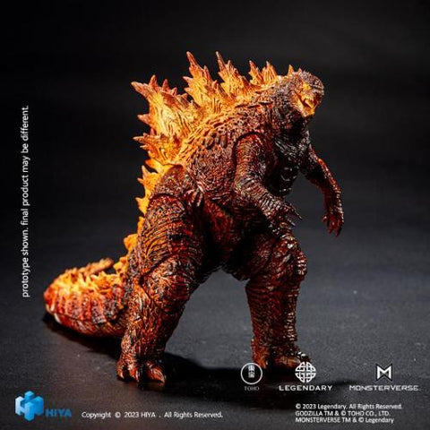 hiya toys godzilla king of the monsters Burning Godzilla, "Godzilla: KOTM" (Hiya Toys)