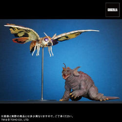 Baragon & Mothra "Fierce Battle" (Large Monster series) - RIC-Boy Exclusive (EARLY JAPAN RELEASE)