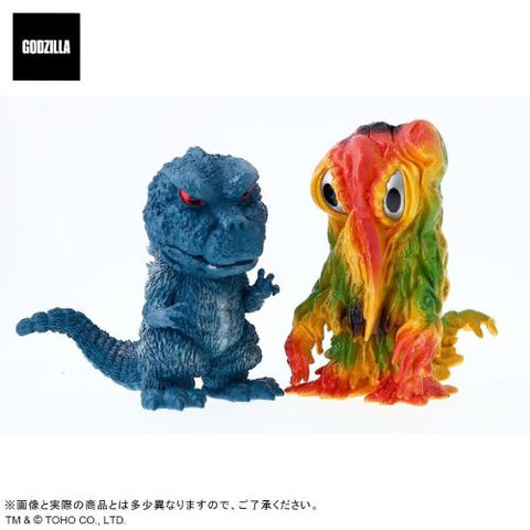 Godzilla vs. Hedorah - Bullmark Color Set (Deforeal series) - Ric-Boy Exclusive
