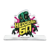 Hedorah Acrylic 50th Anniversary Logo Display - English Set of 2