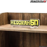 Hedorah Acrylic 50th Anniversary Logo Display - English Set of 2