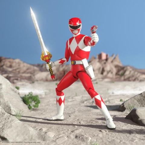 Red Ranger, "Mighty Morphin Power Rangers" (Super7) - Ultimates